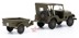 Bild von Willys M38A1 Armee-Jeep 1:87 mit Aebi Gelpw Anh 68 Kunststoff Fertigmodell ACE Collectors